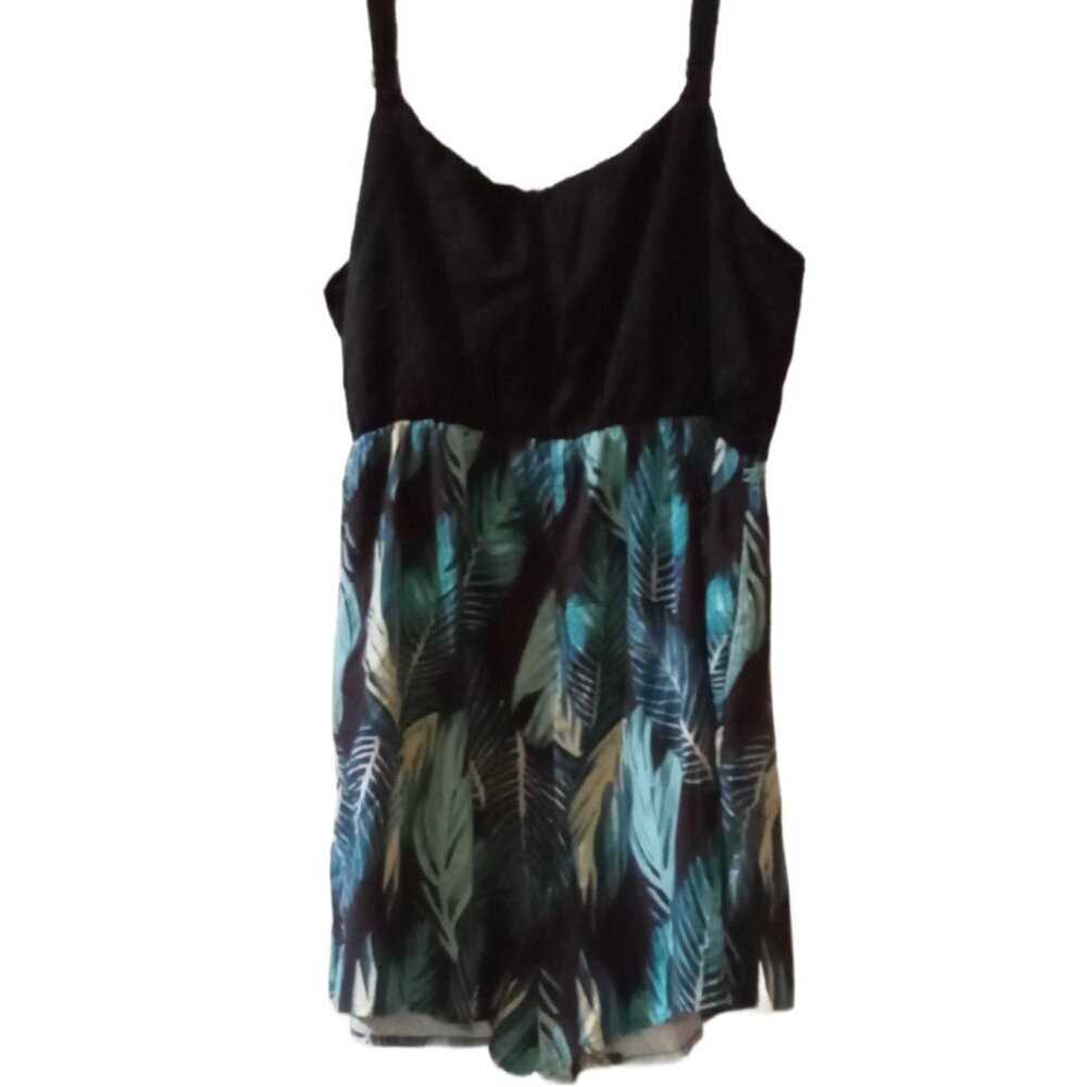 NWT Colorful Tropical Print Romper Size 14-16